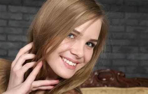 Wallpaper face smile model blonde Carolina Sampaio for mobile and desktop section девушки