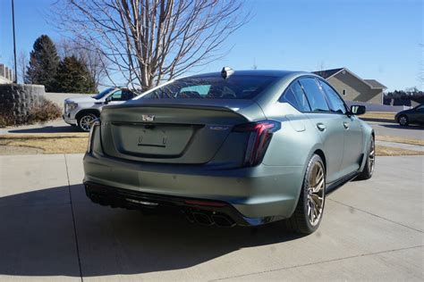 Rare 2022 Cadillac CT5 V Blackwing In Emerald Paint For 48 OFF