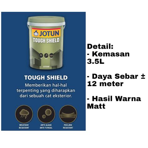 Jual Cat Tembok Exterior Jotun Jotashield Tough Shield Series Space