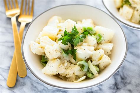 Quick And Easy Potato Salad With Seasoned Mayonnaise Dressing Recipe Potato Salad Recipe