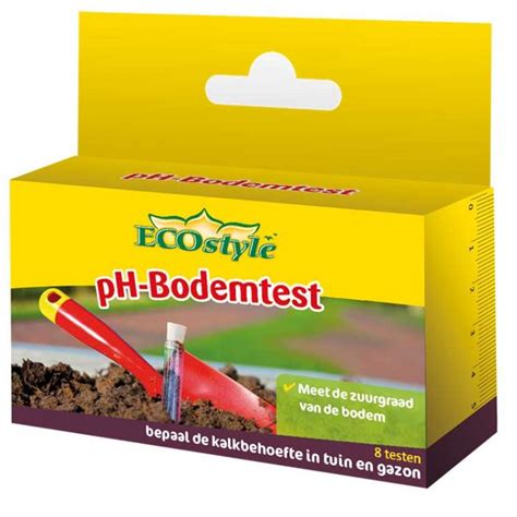 Ecostyle Ph Bodemtest St Van Den Bergh