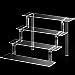 Janaden Stufiger Acryl Riser Display St Nder Treppe Regal