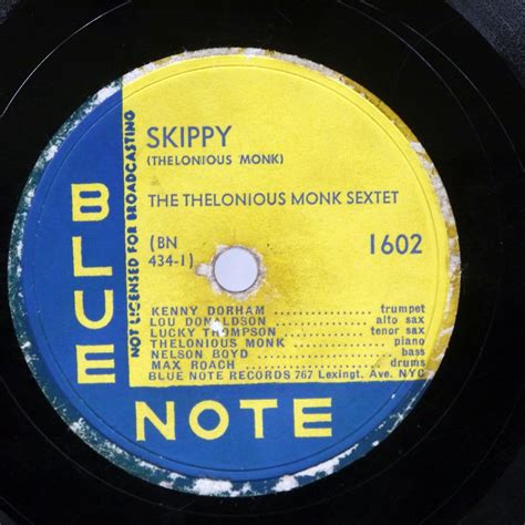 ヤフオク SP盤 米 THELONIOUS MONK SEXTET LET S COOL ONE