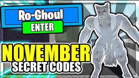 Ro Ghoul Codes November 2024 Jessy Lucinda