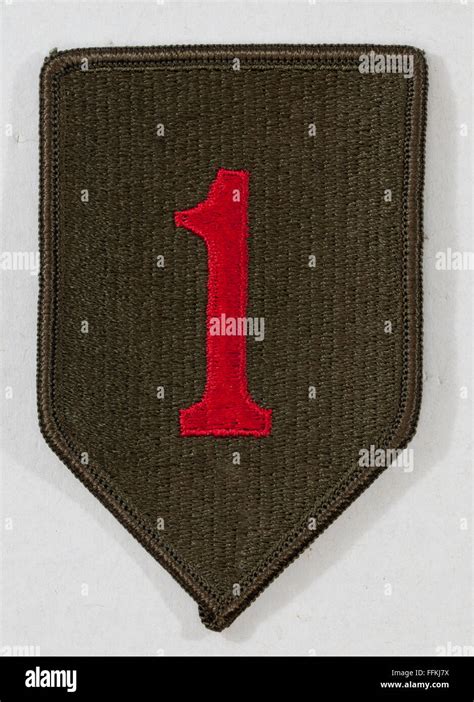 1st Infantry Division patch Stock Photo - Alamy