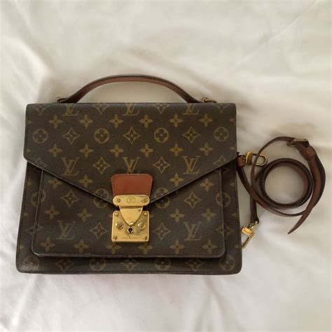 Vintage Louis Vuitton Monceau In Monogram Luxury Bags Wallets On