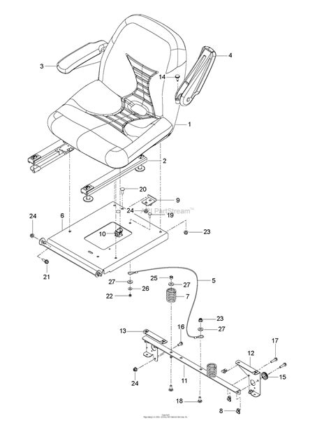 Husqvarna MZ 61 967277502 01 2016 11 Parts Diagram For SEAT