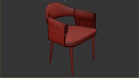 Trussardi Casa Larzia Chair D Model D Model Cgtrader