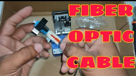 Paano Mag Terminate Ng Fiber Optic Cable Fiber Home Connector