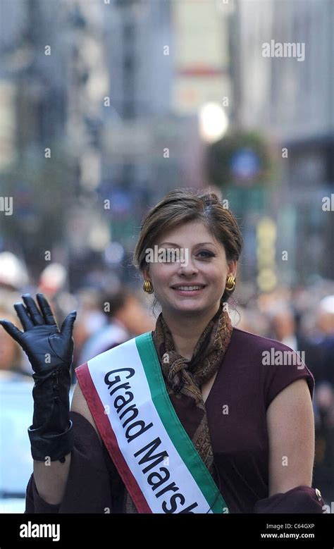 Maria Bartiromo In Attendance For 66th Annual New York Columbus Day Parade Manhattan New York