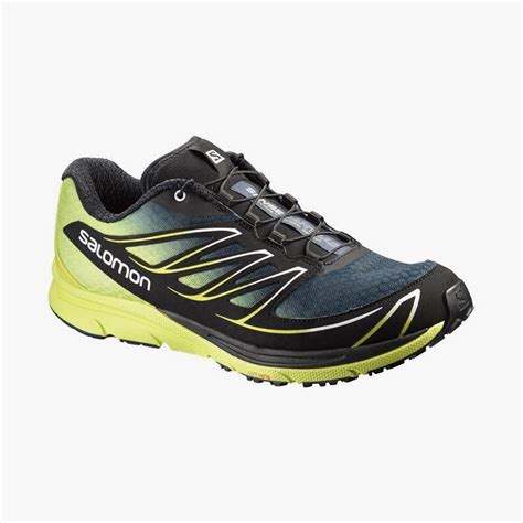 Tenis Salomon Sense Mantra Masc Amarelo Azul Ecotrek Loja De Montanha