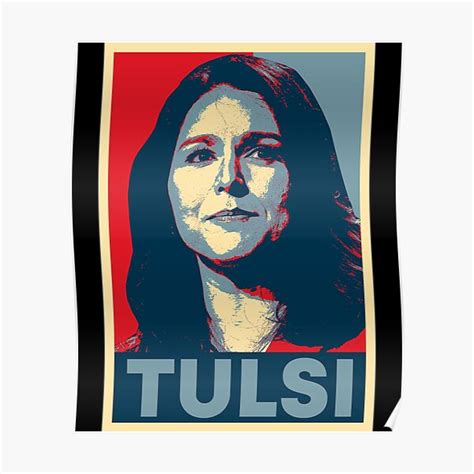 "Tulsi Gabbard 2022 Hope" Poster for Sale by sulemannorman21 | Redbubble