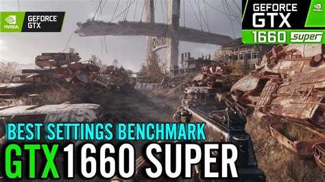 Metro Exodus Gtx Super Best Settings Benchmark Youtube