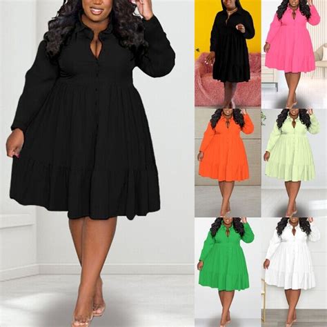 Plus Size Knee Length Dresses with Sleeves | Dresses Images 2024