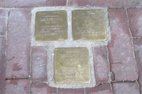 Stolpersteine Rolderstraat 5 Assen Tracesofwarnl