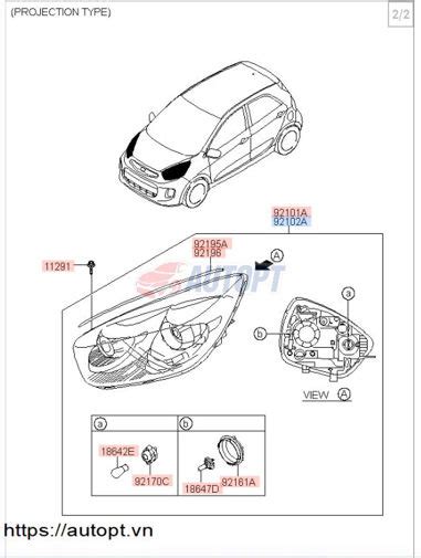 Auto Pt N Pha Ph I Xe Kia Picanto Ch Nh H Ng Gi R M Ph T Ng