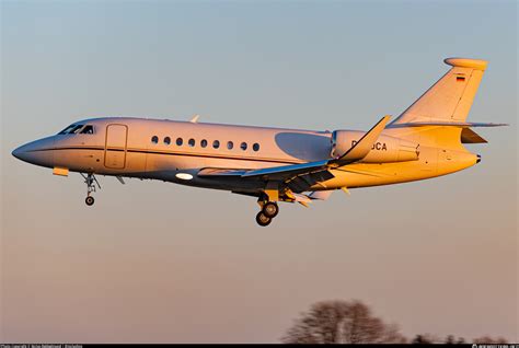 D BDCA DC Aviation Dassault Falcon 2000LX Photo By Niclas Rebbelmund