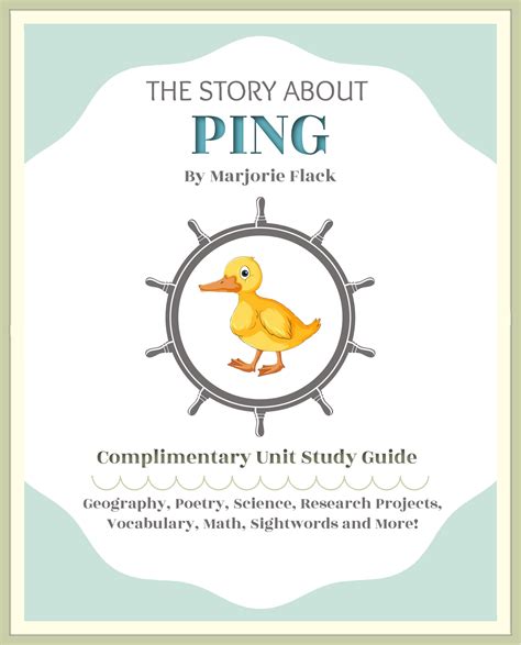 The Story About Ping Unit Study ~ Storybook Acres