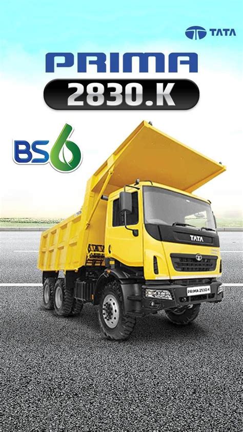 Tata Prima K Tipper With Advance Features Price Mileage