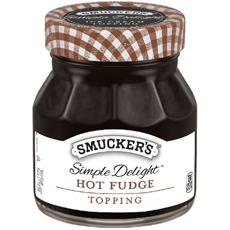 Smuckers Simple Delight® Hot Fudge Topping 115 Oz Rarecandycanada