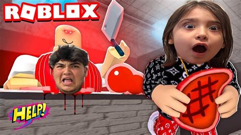 Korkun Kasap B Z Kiyma Yapmak St Yor Asel Serkan Roblox Escape The