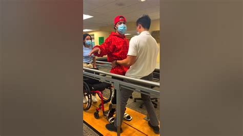 Paralyzed Walking With Leg Braces Youtube