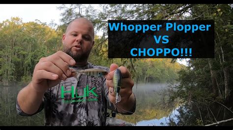 Whopper Plopper VS Berkley Choppo Top Water Bass Fishing YouTube