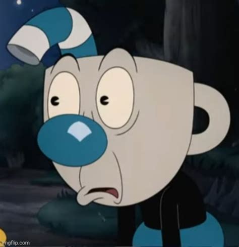 Mugman Stare Blank Template Imgflip