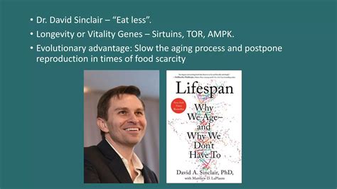 Sirtuins Epigenetics And Longevity PPT