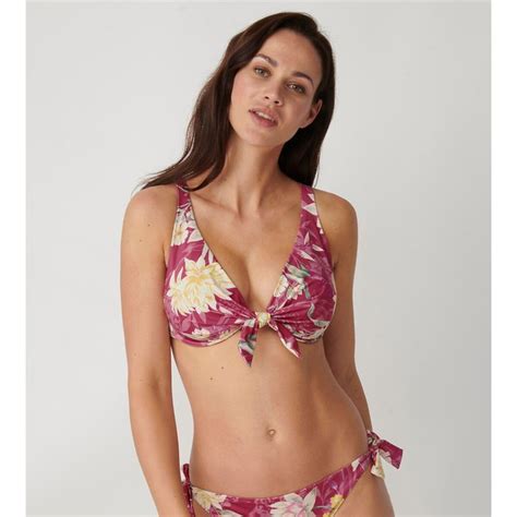 Haut De Maillot De Bain Botanical Leaf Triumph La Redoute