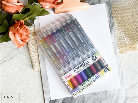 New Pentel Energel Colours! ~ The Number 5 Co.