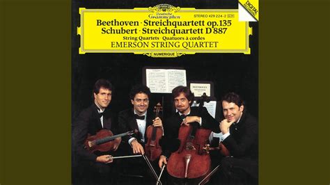 Beethoven String Quartet No 16 In F Major Op 135 2 Vivace 1988 Recording Youtube