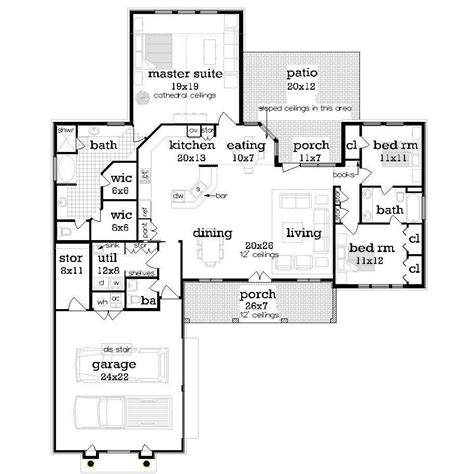 Concrete Slab House Plans