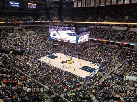 Interactive Seating Map for Events at Gainbridge Fieldhouse 17