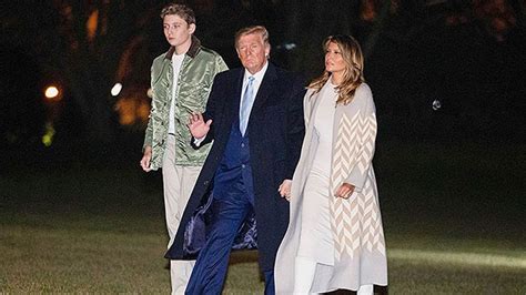 Melania & Barron Trump Absent At Donald Trump’s Post-Arrest Speech ...