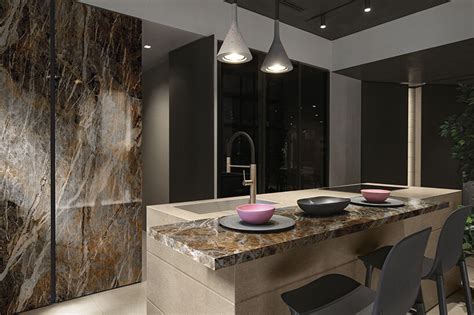 Florim Stone Surfaces Enhance The Indoors With Fluid Visual Transitions