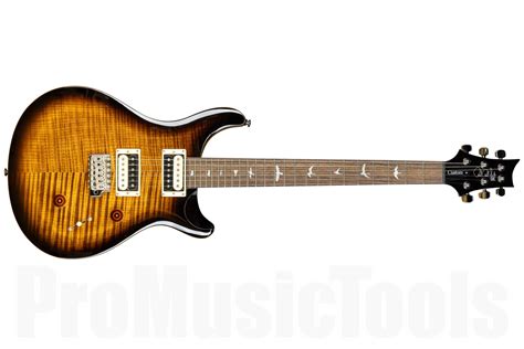 Prs Se Custom 24 Bg Black Gold Sunburst Promusictools