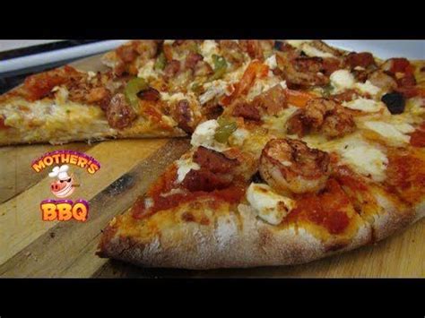 Cajun Shrimp And Andouille Sausage Pizza Recipe Grill Dome Summer