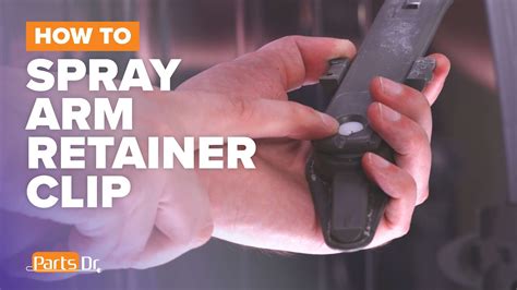 How To Replace Rd Level Spray Arm Retainer Clip Part Wp On