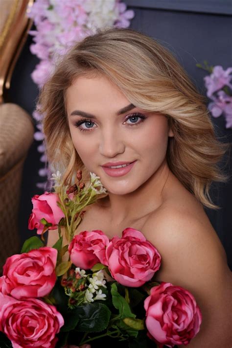 Beautiful Anastasia Y O From Odessa With Blonde Hair ID