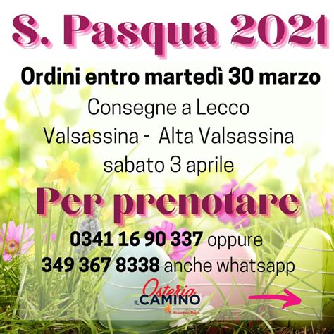 Ballabio Osteria Il Camino Men Pasqua Come Ordinare