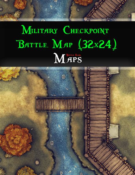 Military Checkpoint Battle Map X Rpg Item Rpggeek