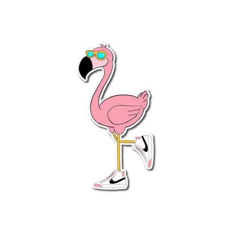 Flamingo Decal Etsy