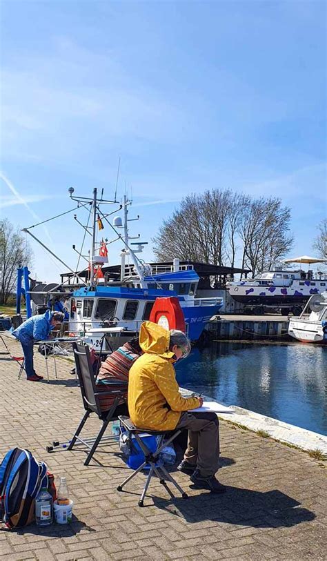 Fischkutter Als Motiv Für Malreisen Auf Rügen Malreisen Rügen Ostsee