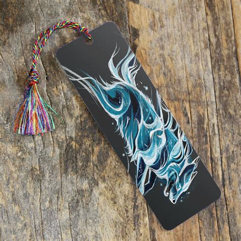 Wolf Patronus Bookmark · Katy Lipscomb Llc · Online Store Powered By Storenvy