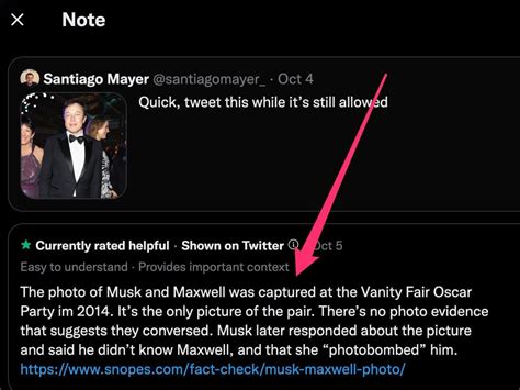 An Old Photo Of Elon Musk And Ghislaine Maxwell Was Tagged With A Note