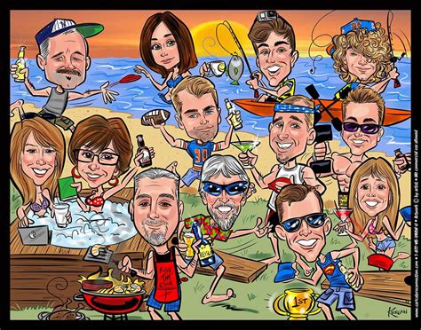 Group Caricature – Caricature Connection