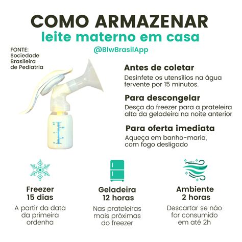 Como Armazenar Leite Materno Em Casa Alimentando Amor