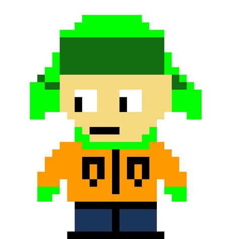 Kyle broflovski pixel art