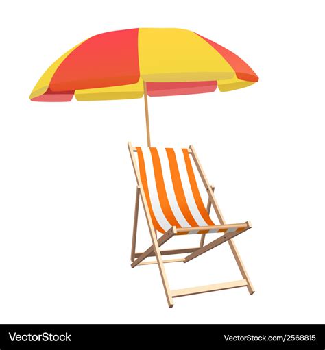 Beach Umbrellas And Chairs